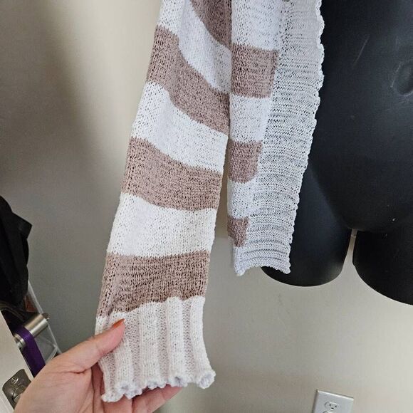 H by Halston Striped Cardigan - Picture 4 of 7